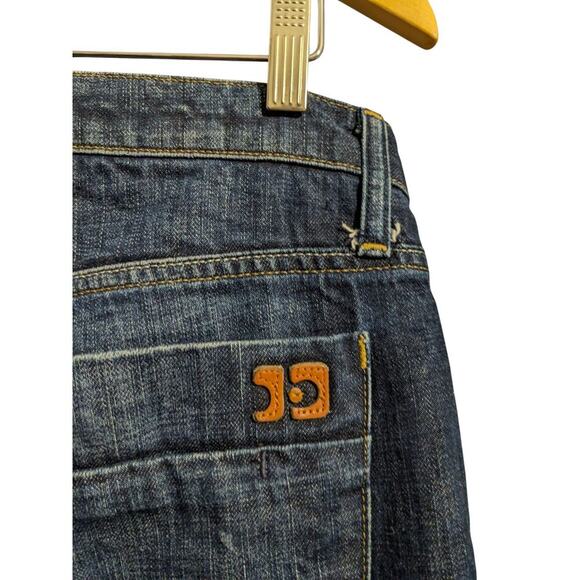 Joe's Jeans Men's Rocker Fit Bootcut Boot Cut Dark Wash Size 34 - Picture 3 of 7